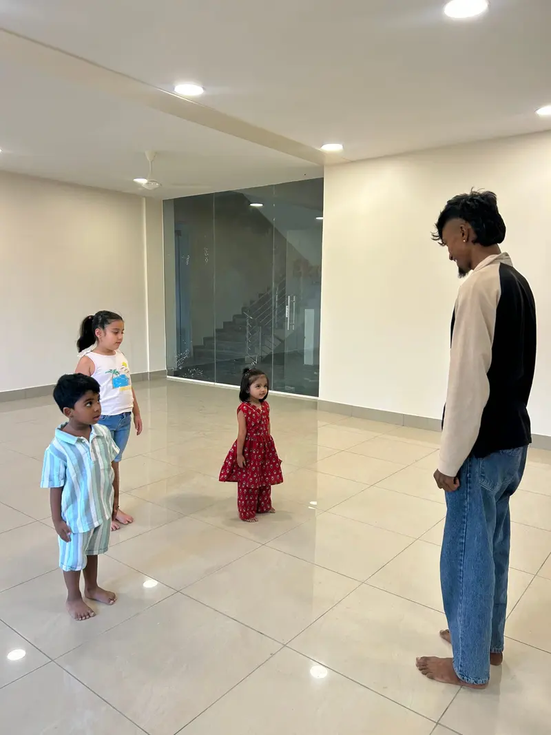 Dance class at Ekreeti Creatives, Bangalore