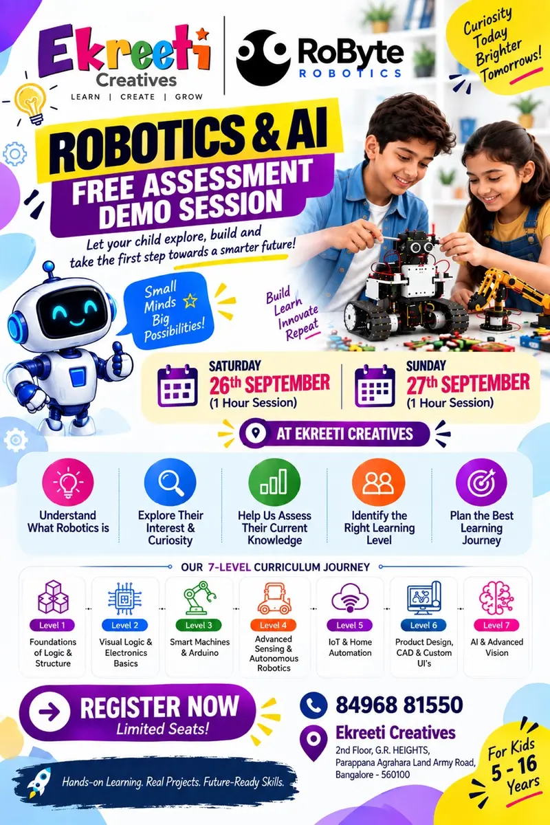 Poster: Free Robotics & AI assessment demo
